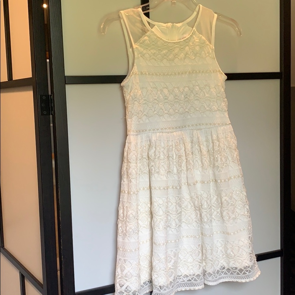 White& Gold Dress🤍👗💛